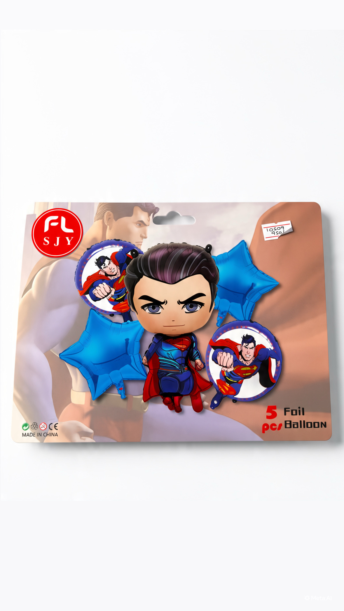 Superman foil set