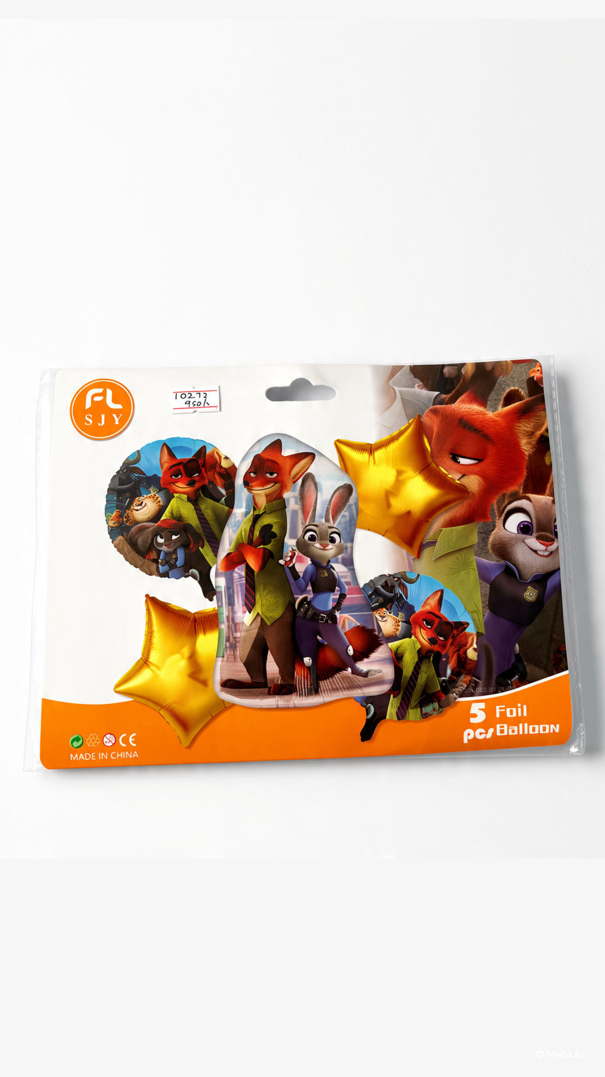 Zootopia foil set