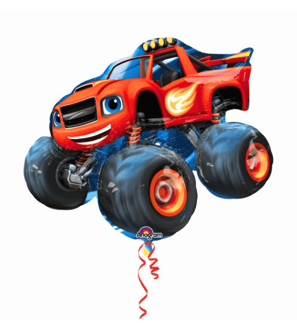 Blaze truck foil