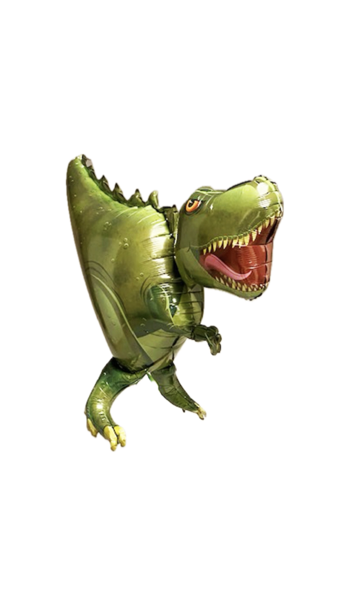 Green dino foil