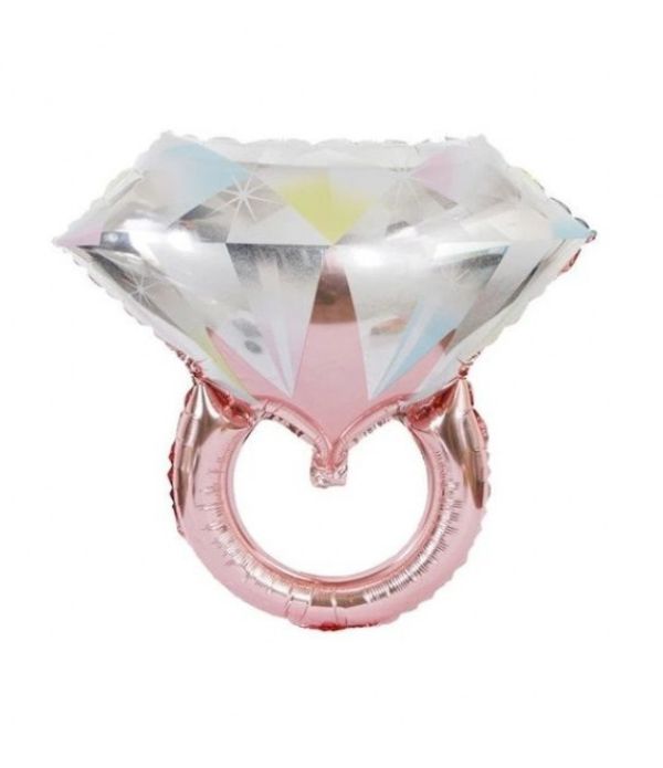 Rose gold ring foil