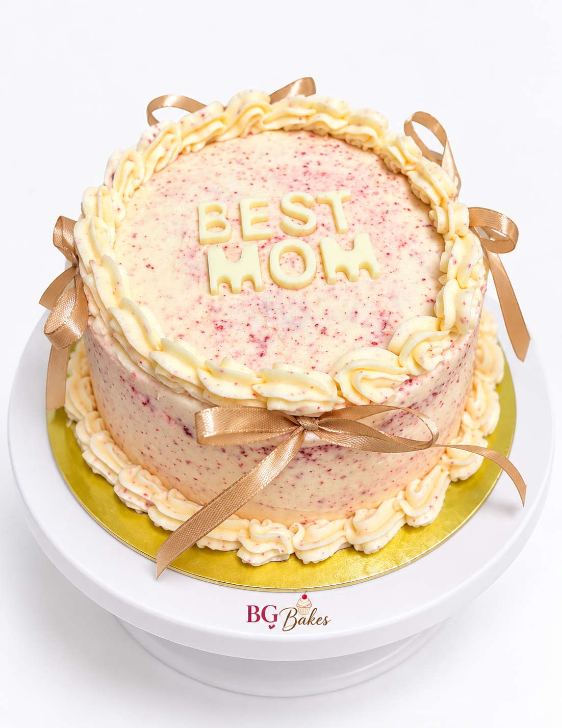 Red Velvet Bow Cake
