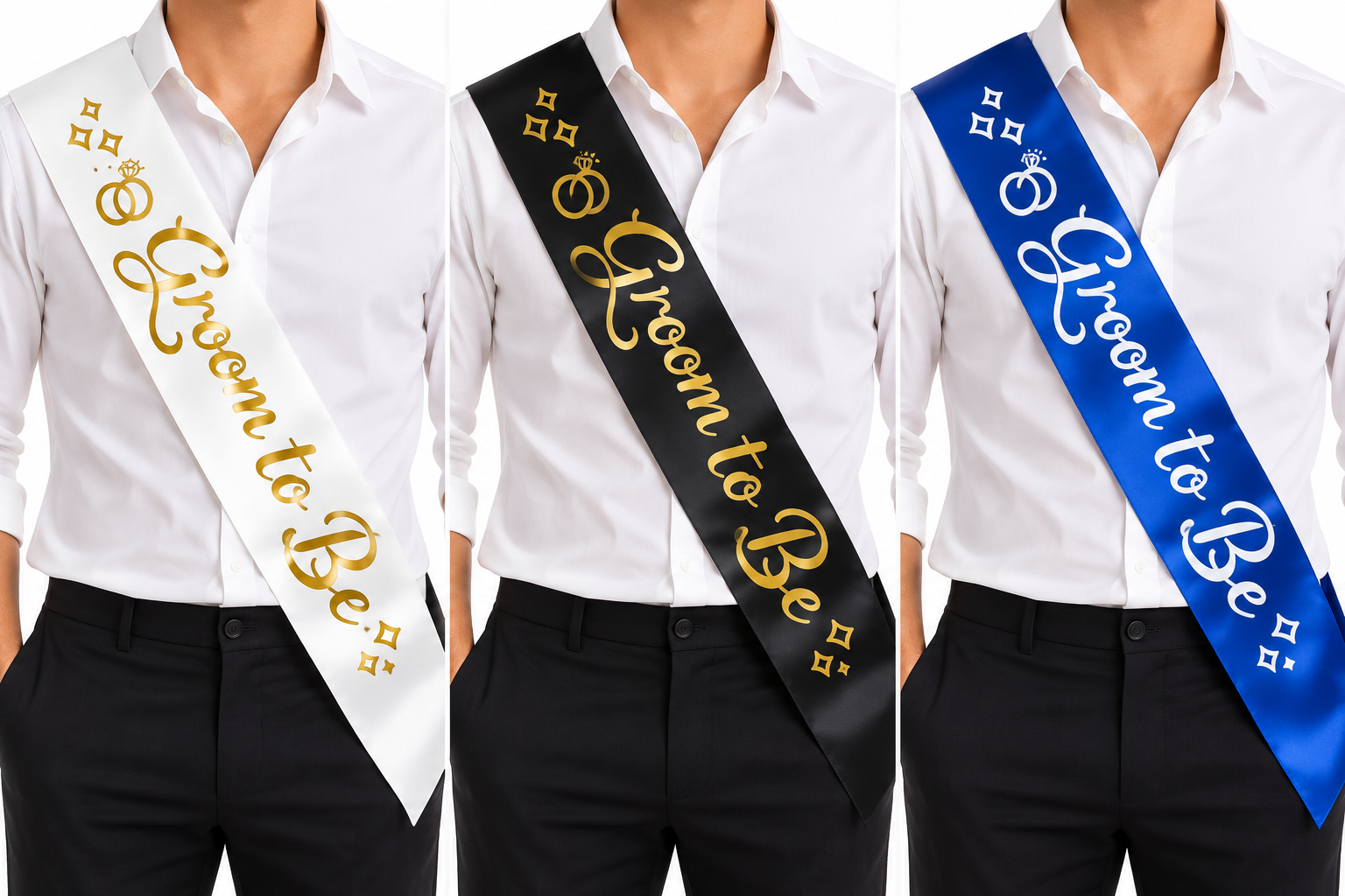 Groom to be sash